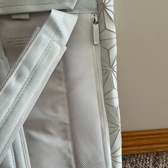 Adidas 3D Roll Top Backpack Origami in White - Picture 6 of 7